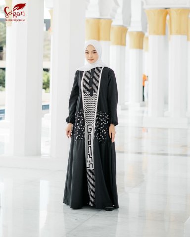 ALMUSTAFA BATIK DRESS (SAKU TANPA ZIPPER)