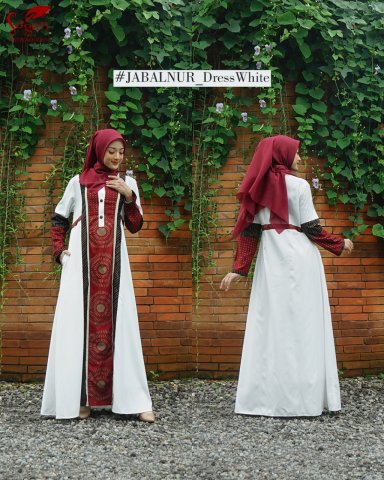 JABALNUR DRESS WHITE