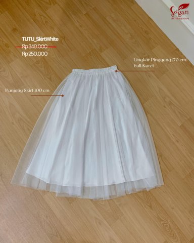TUTU SKIRT WHITE