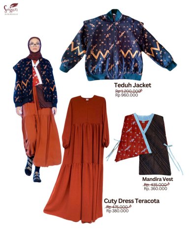 Cuty Dress Teracota