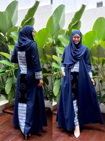 Kumala Dress Blue 2XL