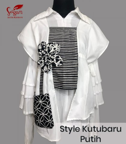 LD 130 Lila Vest Putih