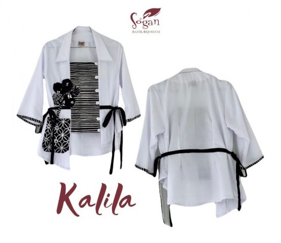 KALILA BLOUSE White Single Price