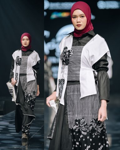 Inner Kemeja Lengan Kerut