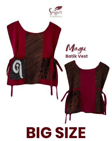 MAGU BATIK VEST BIG SIZE