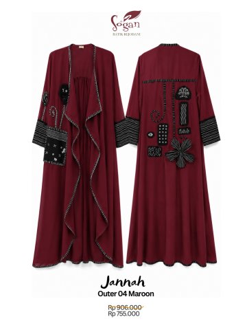 Jannah Outer Maroon